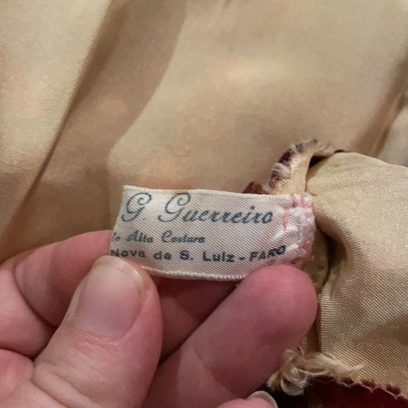 Volup Vintage 60s Shift Dress Roses Floral MIDI - Picture 12 of 12